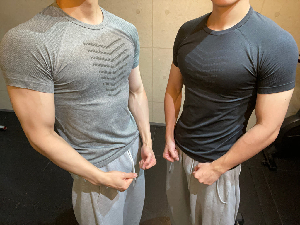 Seamless Scale Compression Tees