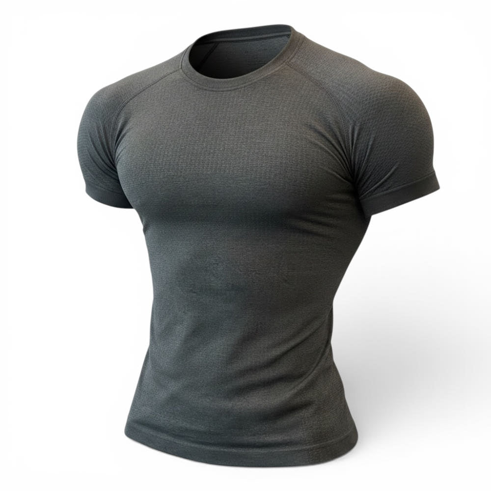 Basic jacquard Seamless Compression Tees