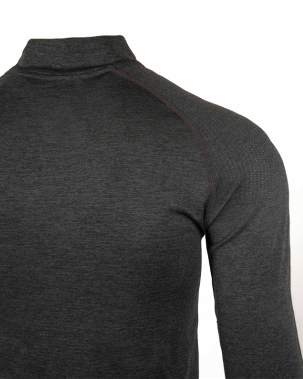 Seamless Compression Long Sleeve Zip-up Tees