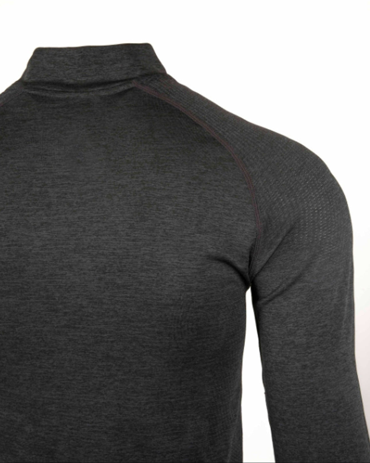 Seamless Compression Long Sleeve Zip-up Tees
